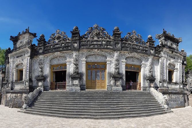 Hue Luxury Group Tour- Hue Daily Small Group Tour - Khai Dinh’s tomb and a startling change in style
