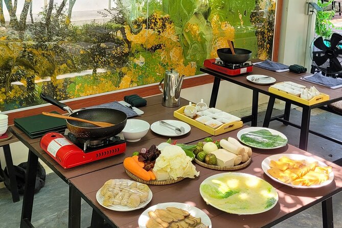 Hue's Vegetarian Cooking Class in Ancient Garden - An open-air art collection with more than 50 works
