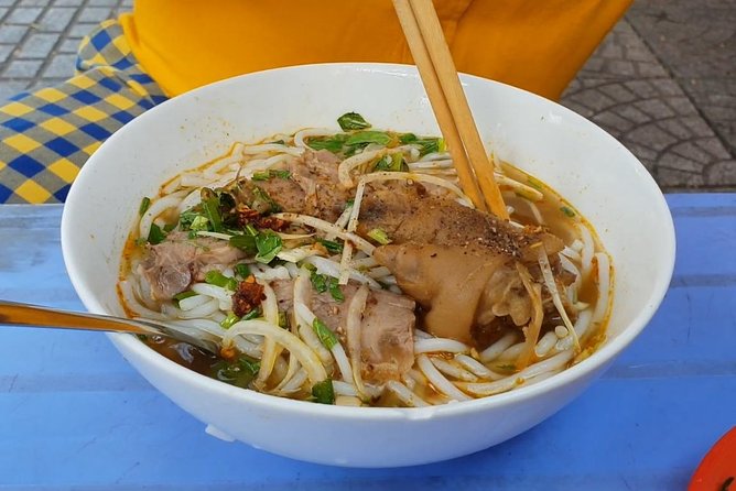 Hue Street Food Tour At Night By Scooter - 7:00 pm: Hue cakes at the first stop