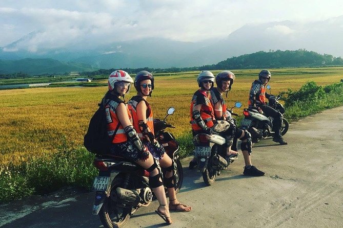 Hue to Hoi An ( Hoi An to Hue) Top Gear with Lefamily Riders Tours ( 1 way) - The Marble Mountains: caves, stairs, and stone temples