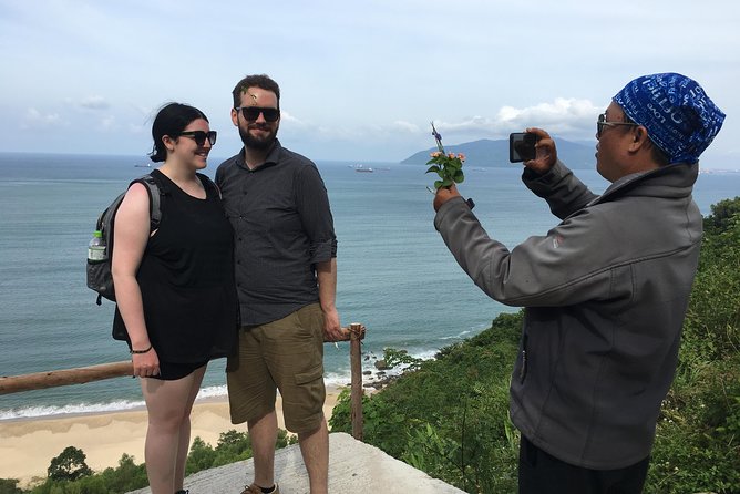 Hue to Hoi An Motorbike Tour - Marble Mountain near the Hoi An end