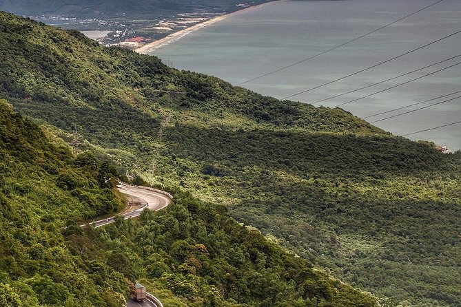 Hue to Hoi An OR Hoi An to Hue Including Marble Mountains - Hai Van Pass: the main scenic stretch