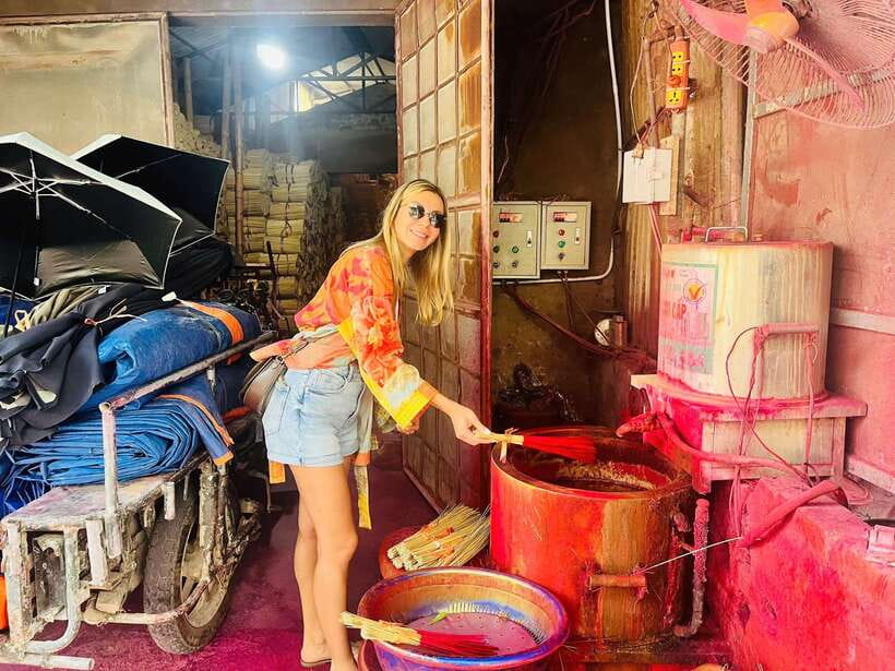 Incense + Hat Villages/ Temple of Literature, Hoa Lo Prison - Chuong Village and your handmade conical hat