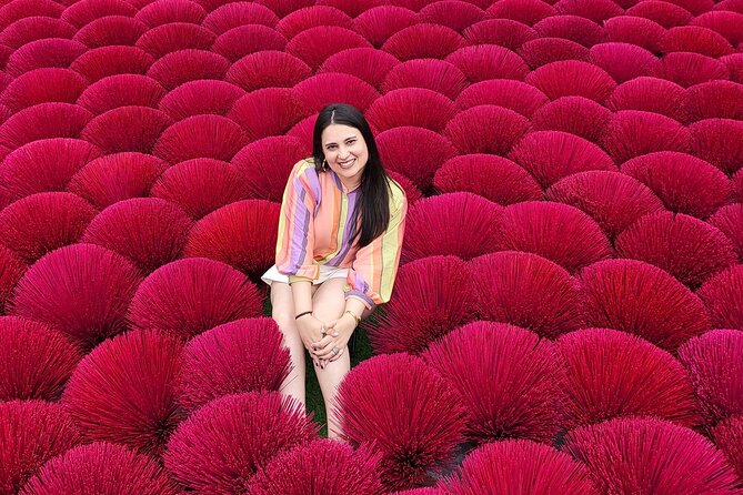 Incense Village, Conical Hat, Lacquer Art, SMALL GROUP From Hanoi - Quang Phu Cau: incense, color, and careful repetition