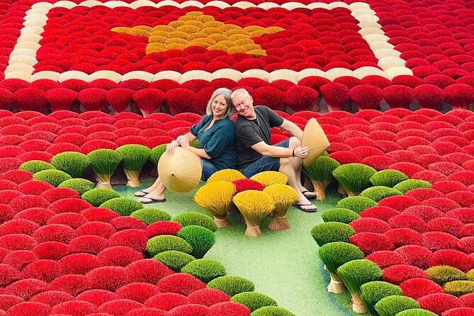Incense Village, Conical Hat, Lacquer Art, SMALL GROUP From Hanoi - A guide can shape the whole six-hour visit