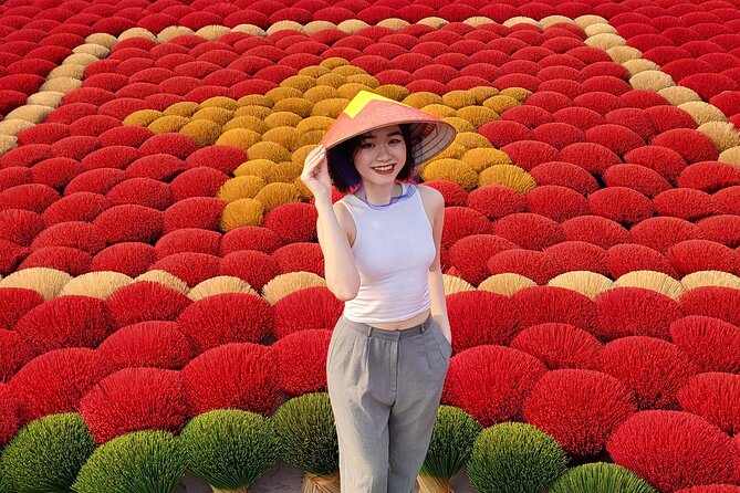 Incense Village, Conical Hat, Lacquer Art, SMALL GROUP From Hanoi - Lunch and the longer three-village option