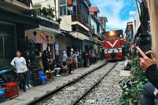 Incense Village & HANOI city tour with train street Coffee - Quang Phu Cau and the bright rows of incense