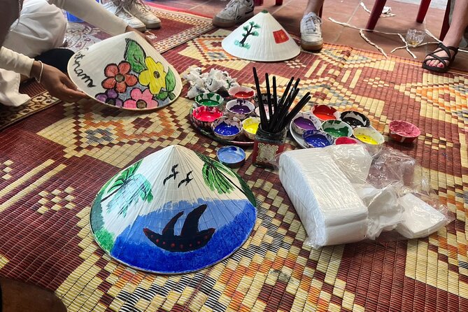 Incense Village, Hat & Lacquer Artisanal Tour Options From Hanoi - Red incense at Quang Phu Cau