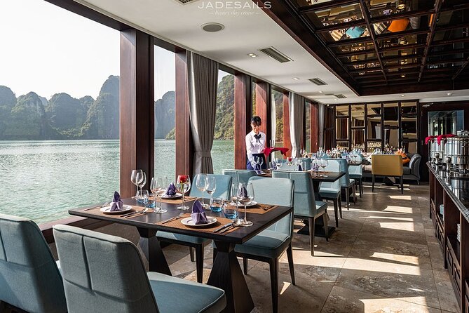 JADESAILS CRUISE-The Most Luxurious Day Tour in Ha Long Bay & Lan Ha Bay - Lan Ha Bay at 3:00 p.m., the active part of the day