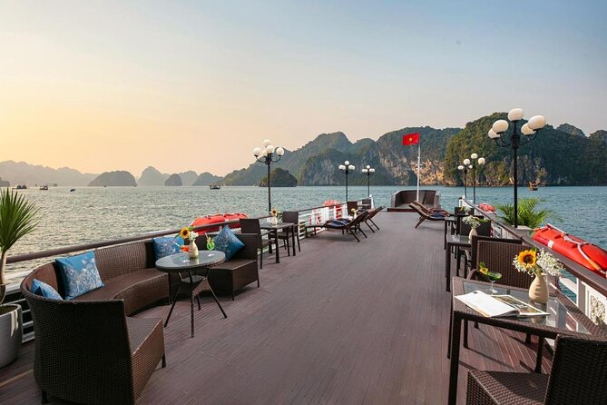 La Regina 2 days tour in Halong Bay & Bai Tu Long Bay - 4 star - Thien Canh Son Cave, a short but active stop