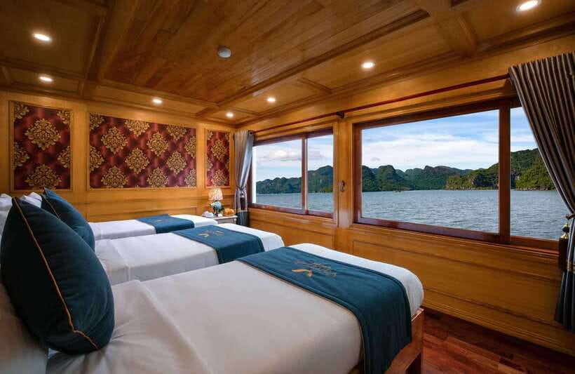 Lan Ha Bay: 2-Day Cruise with Meals, Activities and Pickup - Ba Trai Dao offers the best active hours