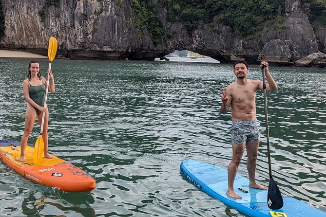 Lan Ha Bay day tour from Cat Ba, Hanoi - Serenity Boutique Cruise - Two hours at Dark and Bright Cave