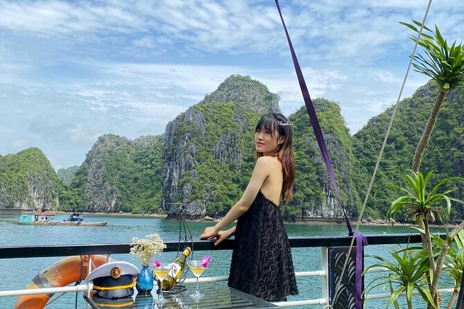 Lan Ha Bay Day Tour from Hanoi & Cat Ba Town - Serenity Boutique - Swimming and snorkeling at Ba Trai Dao