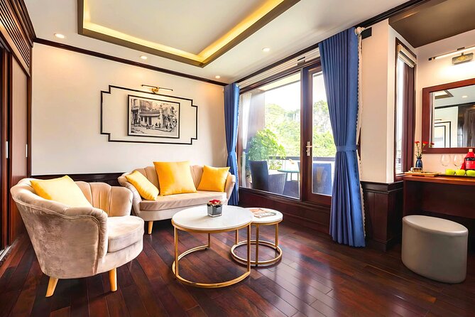 Le Journey Elegance Cruise 5 Star Lan Ha Bay - All Inclusive 2D1N - Quan Y Cave and Cat Ba National Park