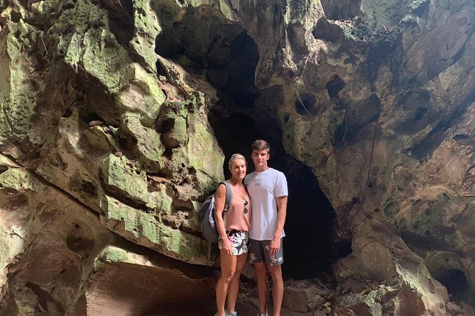 LOVELY PILGRIMS to MARBLE MOUNTAIN & DRAGON BRIDGE & LADY BUDDHA - Climbing through the Marble Mountains
