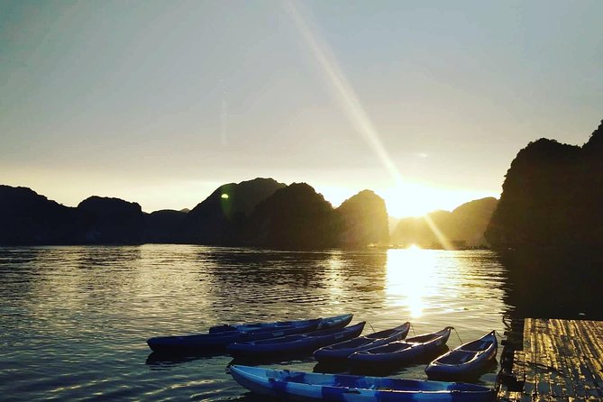Magical Sunset and Evening with glowing plankton by Cat Ba Local - Leaving Cat Ba at 4 p.m.