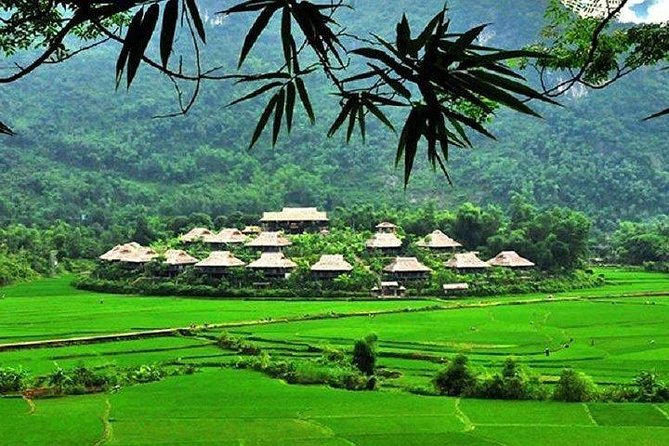 MAI CHAU 1 DAY TOUR | HIDDEN CHARM | SHARED or PRIVATE OPTIONS - Lunch at the Thai homestay