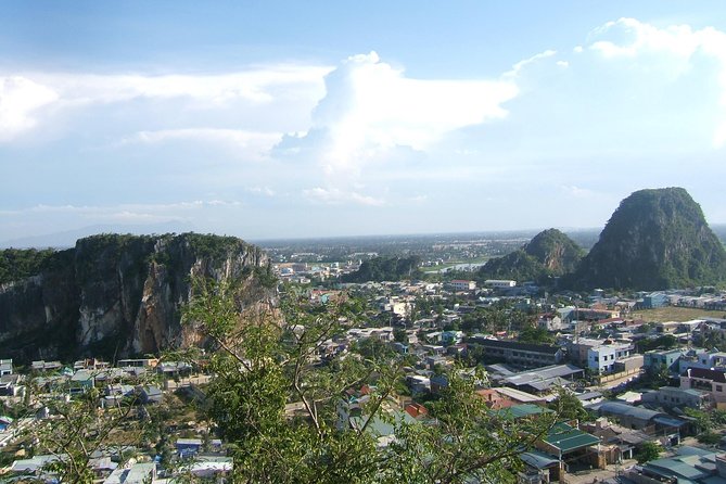 Marble mountain, Am Phu cave and Monkey mountains group tour - Vietnamese lunch and a taste of local routine