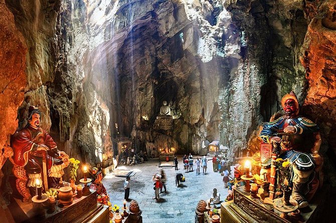 Marble Mountain, Monkey Mountain Peak, Lady Buddha PRIVATE TOUR - Heaven Cave and the mountain viewpoints