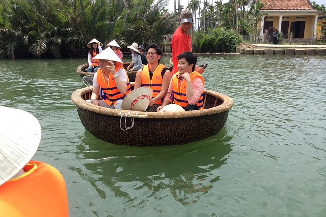 Market Tour , Basket Boat and Cooking Class Hoi An - Entering the Bay Mau nipa palm forest by basket boat