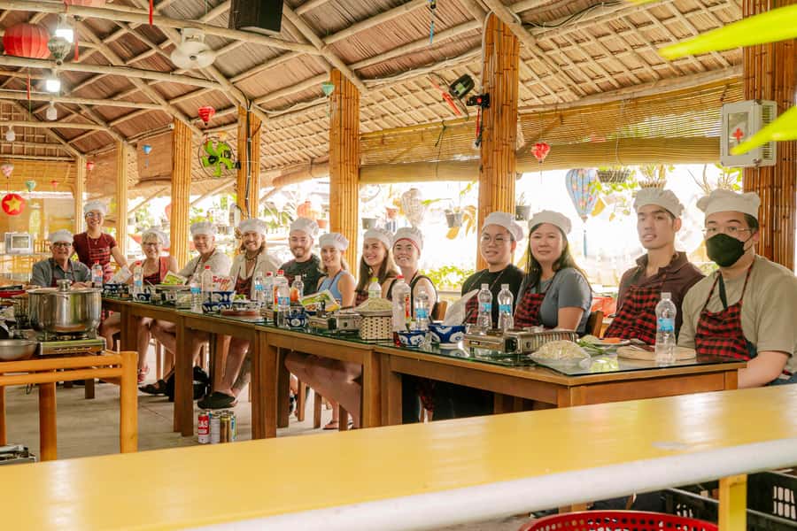 Market Tour - Cooking Class - Coconut Boat Riding - Choosing among the three options