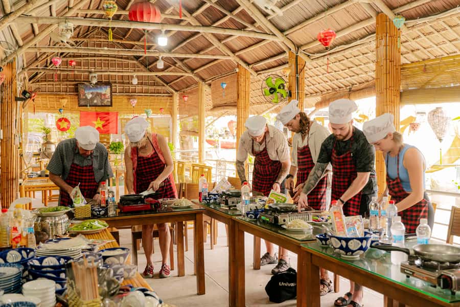 Market Tour - Cooking Class - Coconut Boat Riding - Starting at Hoi An’s central market