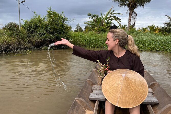 Mekong Day Trip Explore Village Bicycle CookingClass Group 12 Pax - Vinh Trang Pagoda and the turn toward the river