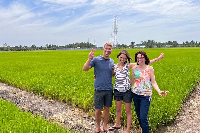 Mekong Day Trip Explore Village Bicycle CookingClass Group 12 Pax - A short Tien River cruise near My Tho