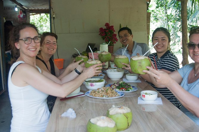 Mekong Delta Full Day Trip by Speedboat with Leisure Biking - A Riverside Market Sets the Tone