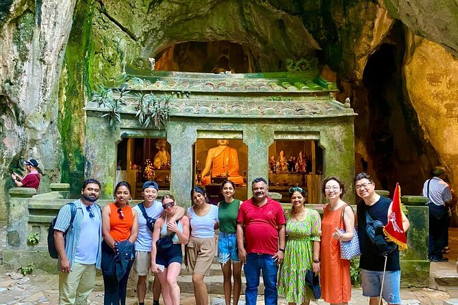 Monkey mountain-Huge Lady Buddha-Marble mountains & Am Phu caves - The marble sculpture village
