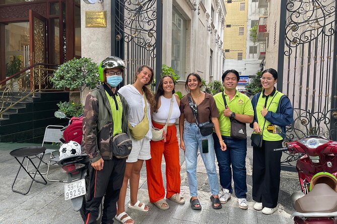 Morning Saigon Unseen Adventure Scooter with Ao Dai Riders Option - Coffee, conversation, and a wartime bunker