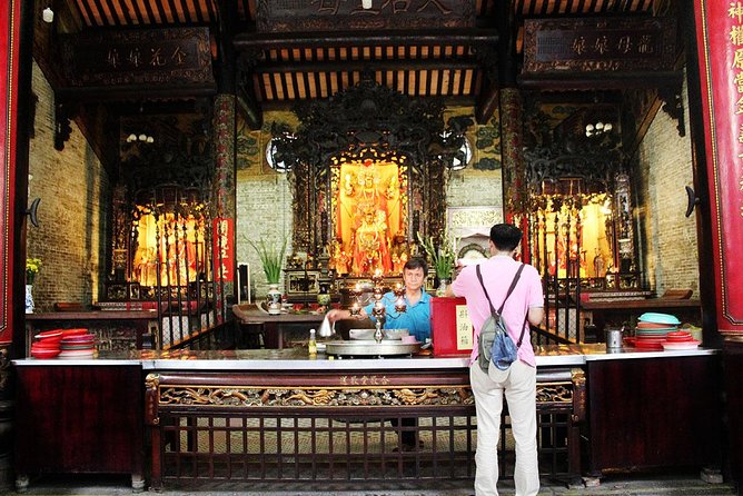 Morning Saigon Unseen Adventure Scooter with Ao Dai Riders Option - Thien Hau Temple in District 5