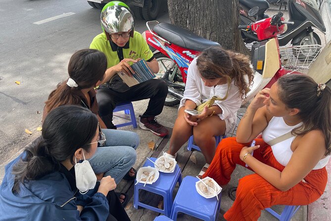 Morning Saigon Unseen Adventure Scooter with Ao Dai Riders Option - The 1865 church and a change of pace