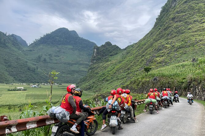 Motorbike 1 Day Off The Beaten Track, Hidden Villages, rice field - Backroads below Ngu Chi Son Mountain