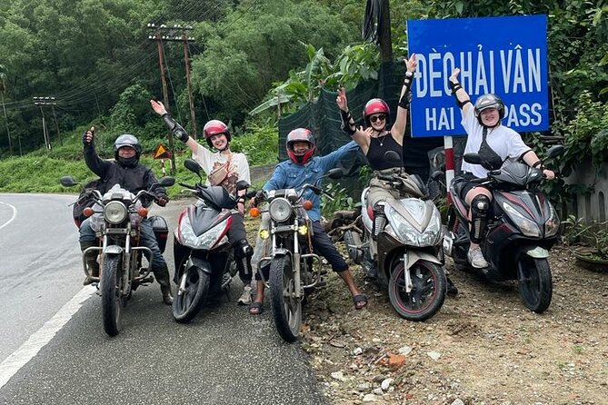 Motorbike Experience Hue to Hoi An Over Via Hai Van pass with Amazing Easy Rider - Marble Mountains: caves before the final arrival