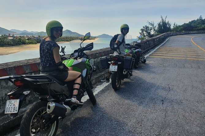 Motorbike Tour From Hue to Danang or Hoi An via Hai Van Pass - Marble Mountains add temples, caves, and steps