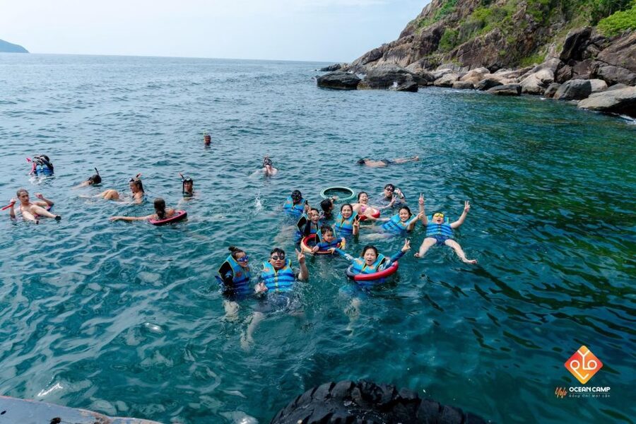 Nha Trang: Coral Reef Snorkeling and Floating Bar Party - Afternoon options: SUP, basket boats, kayaking, and the slide