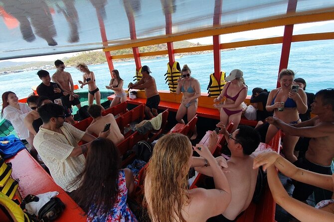 Nha Trang Island Hopping Tour Snorkeling and Floating Party - Cruising out across Nha Trang Bay