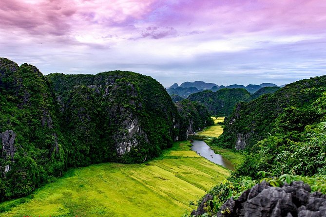 Ninh Binh Daily Tour: Hoa Lu -Mua Cave -Tam Coc- Bike-Swimming with Sunset Party - Lunch at a bungalow