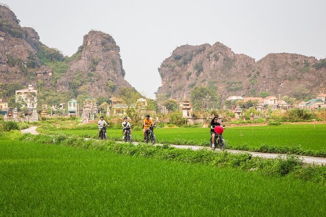 Ninh Binh E-Bike Tour -Secret Landscapes Tam Coc Countryside plus - The Bikes, Group Size, and Pace
