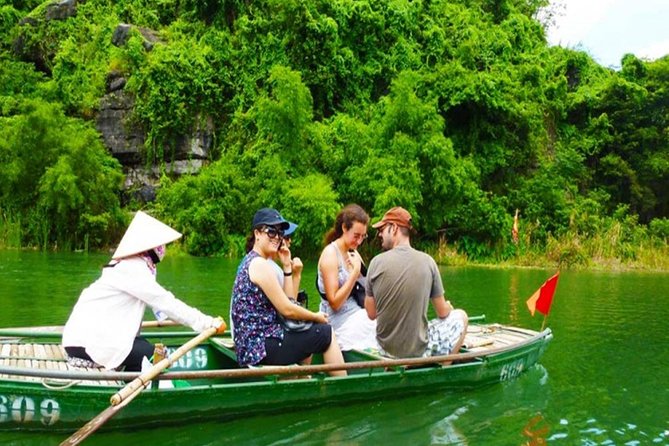 Ninh Binh Luxury Day Tour to Hoa Lu Trang An Mua Cave Max 9Pax - Trang An’s three-hour boat journey