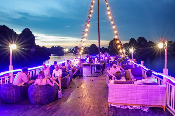 Oasis Bay Party Cruise 2 Days 1 Night - Ha Long Bay Tour - Food, service, and the guide