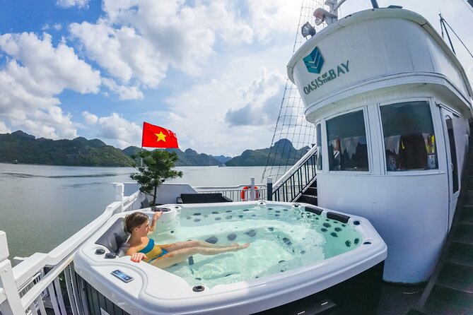 Oasis Bay Party Cruise 3 Days 2 Nights - Ha Long Bay Tour - Day two: breakfast at dawn and the move to Cat Ba