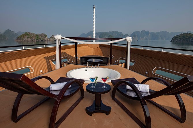 [OFFICIAL]Scarlet Pearl Cruises 5++stars &CATAMARAN ULTRA LUXURY - Kayaking at Sang Cave and Swimming at Ech Lagoon