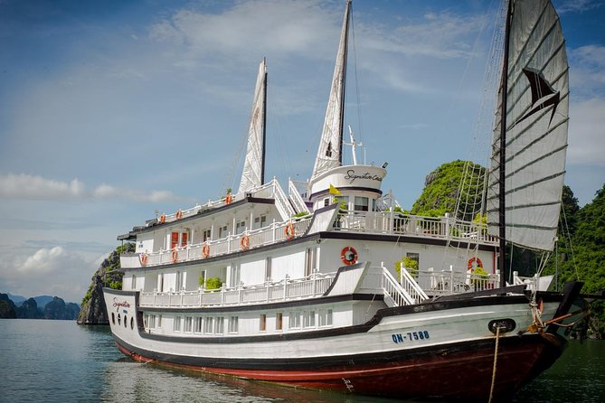 (Official) Signature Halong Cruise - 03 days 02 nights program - Food, cabins, and onboard service