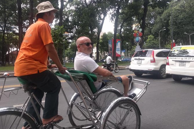 One hour cyclo tour around Saigon - A cyclo gives you a front-row seat to Saigon
