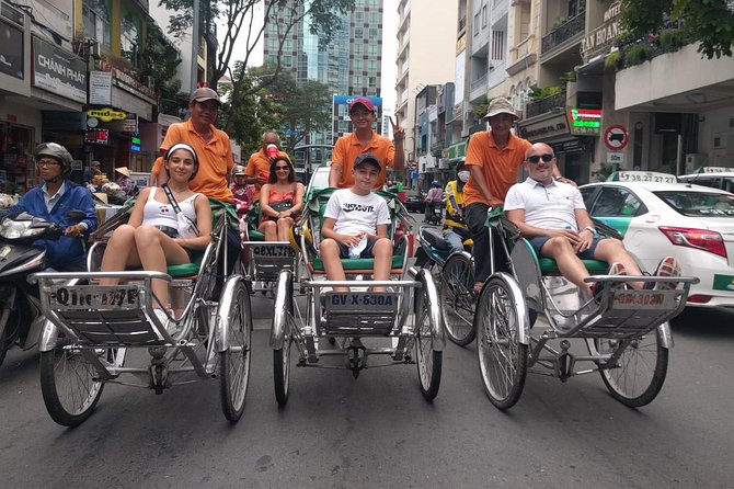 One hour cyclo tour around Saigon - Starting at the Opera House in District 1