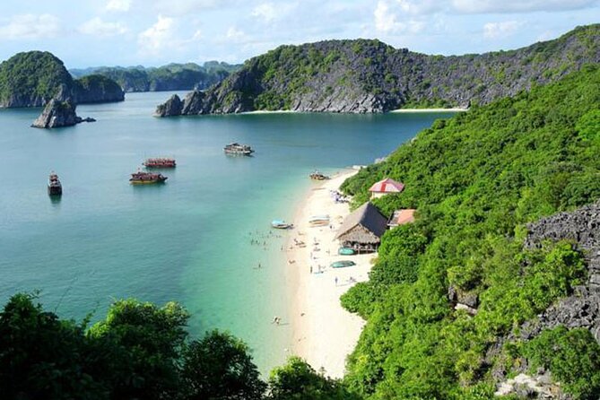 Orchid Cruises Halong Bay 2Day/1Night on 5 Star - Kayaking, caves, and a cooking class