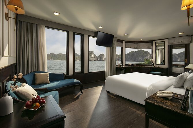 Overnight Halong Bay-Lan Ha Bay Cruise with V'Spirit Cruises - Food, service, and the feel on board