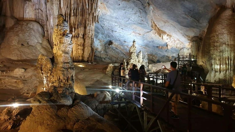 Phong Nha: Cave Exploration and Zipline Dark Cave Tour - Kayaking and entering Dark Cave